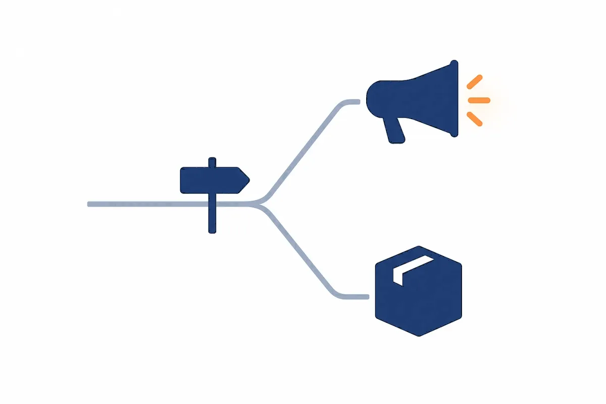 Two checks separate a marketing problem from an offer problem