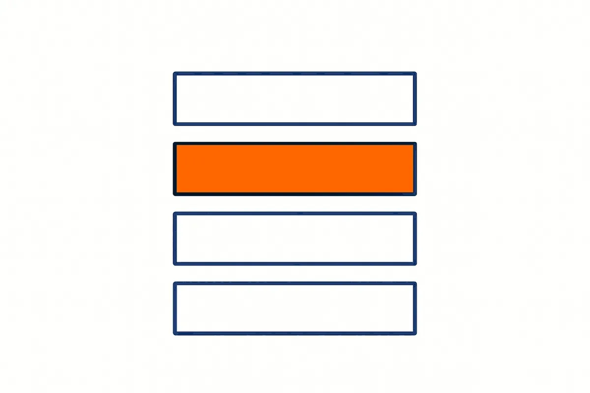 The four-part problem-first message structure