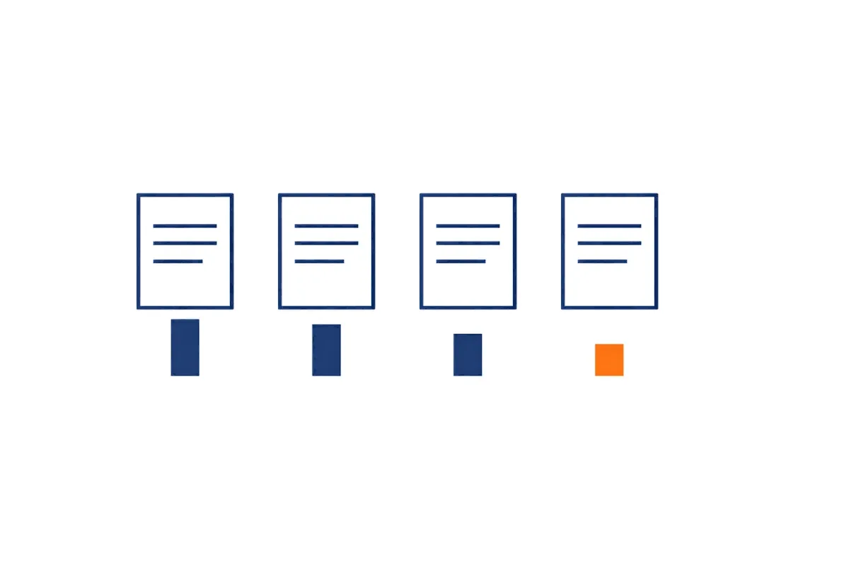Identical compliance services compared only on fee