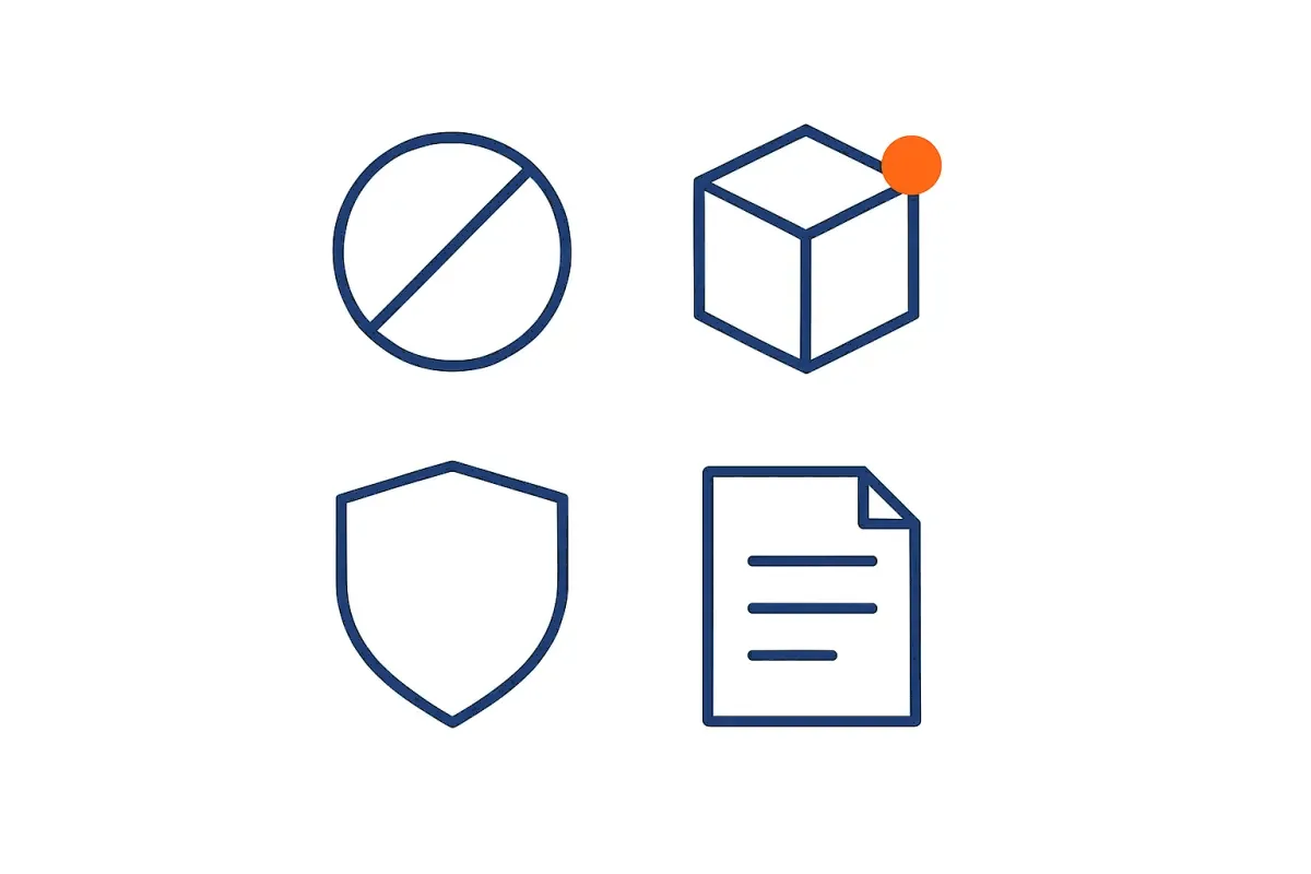 Four sources of difference: refuse, package, guarantee, publish