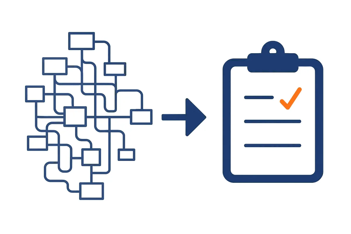 A large open-ended HR project turned into a small defined first step