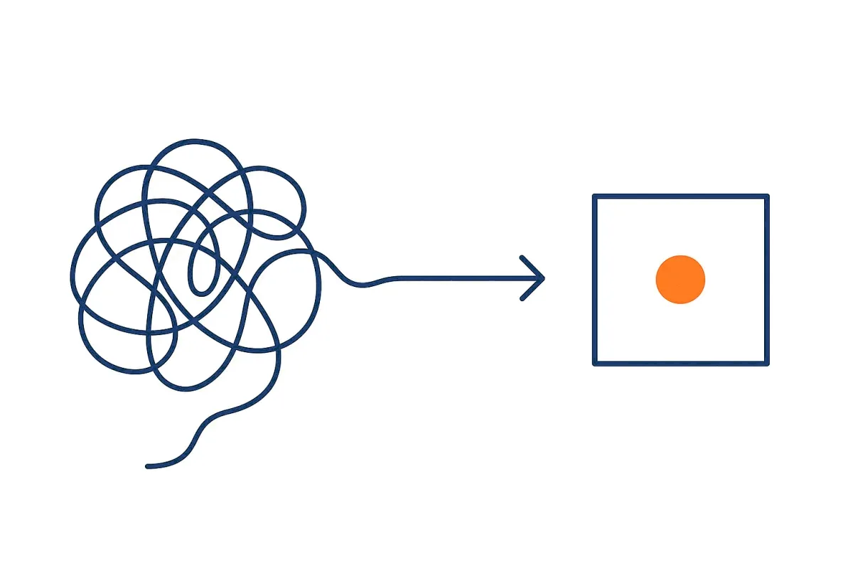 Open-ended hourly IP work turned into a small defined first engagement